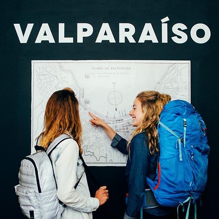 La Joya Hostel Valparaíso Zewnętrze zdjęcie